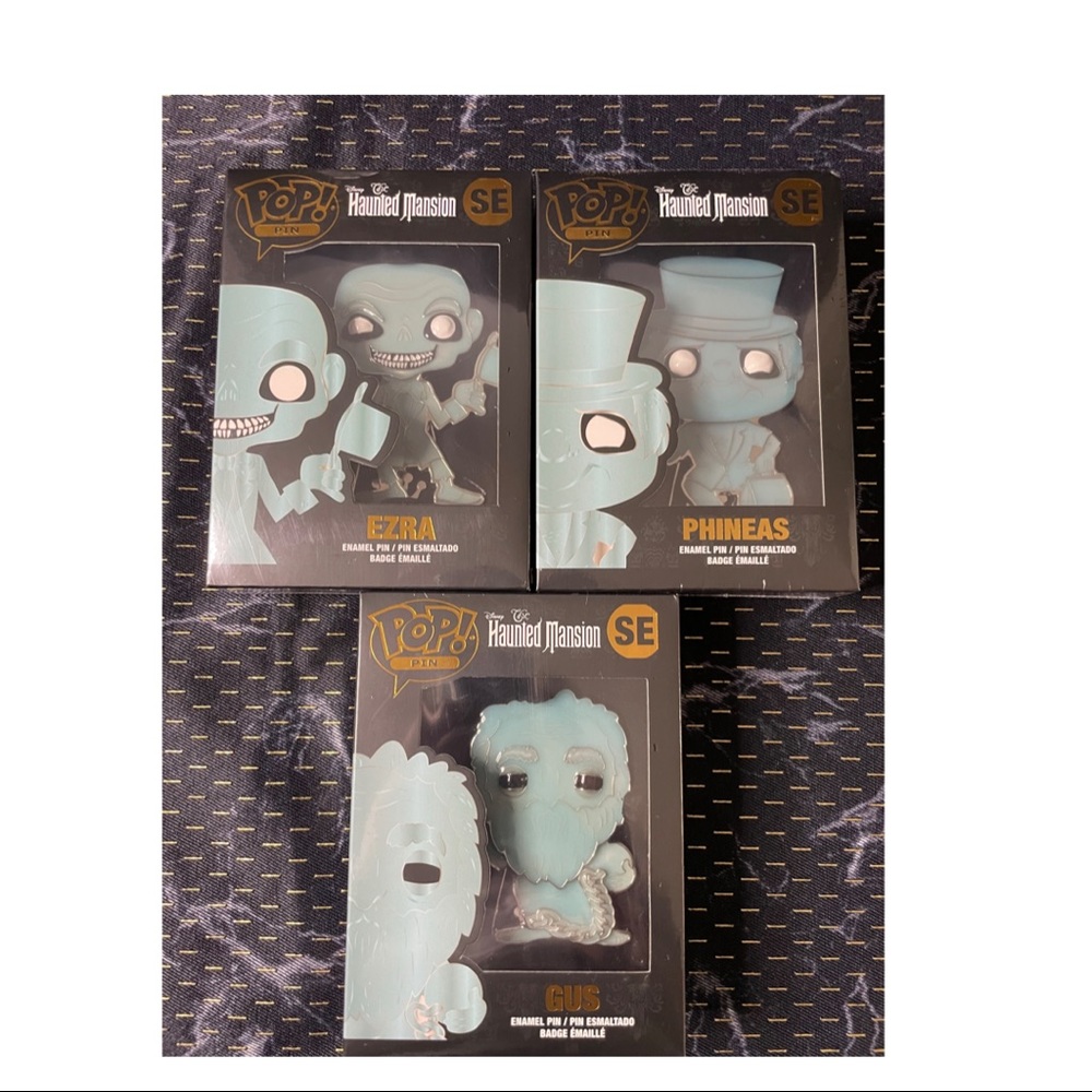 Funko Pop The Haunted‎ Mansion Disney Pins (3)